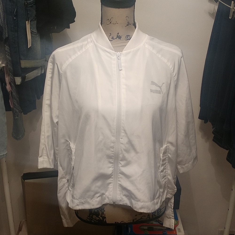 🎈Hot Item Puma Pleated Jacket, NWT, Sz Med - Picture 2 of 8